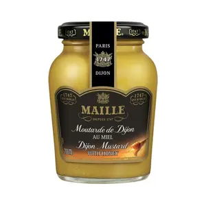 Mù Tạt Dijon Mật Ong, Dijon Mustard with Honey (200g) - MAILLE