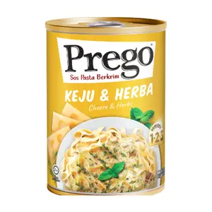 Sốt Mì Ý Phô Mai & Thảo Mộc, Cheese & Herbs Pasta Sauce (290g) - PREGO