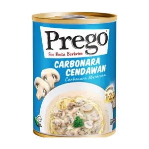 Sốt Mì Ý Kem Nấm, Carbonara Mushroom Pasta Sauce (295g) - PREGO