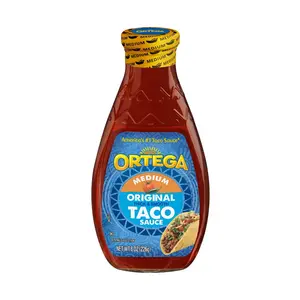 Sốt Taco Cay Vừa, Original Thick & Smooth Taco Sauce, Medium, 8 oz (226g) - ORTEGA