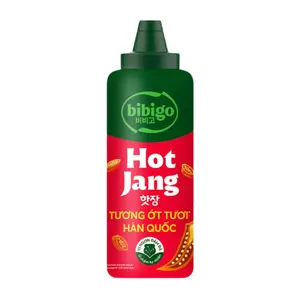 Tương Ớt Tươi Hàn Quốc Vị Ngon Đậm Đà, Hot Jang, Chili Sauce, Strong (240g) - BIBIGO