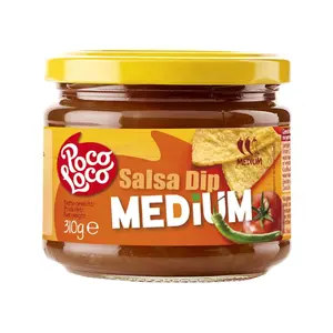 Sốt Salsa Cà Chua Cay Vừa, Salsa Dip, Medium (310g) - POCO LOCO