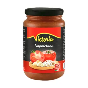 Sốt Cà Chua Hành & Tỏi, Napoletana, Tomato Sauce with Garlic & Onion (350g) - VICTORIA