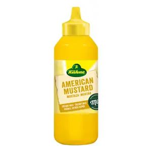 Mù Tạt Kiểu Mỹ, American Mustard, Creamy Mild (255g) - KUEHNE