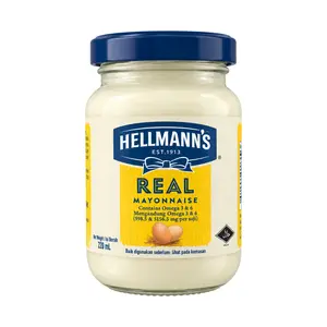 Sốt Mayo Nguyên Bản, Real Mayonnaise (220ml) - HELLMANN'S