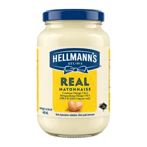 Sốt Mayo Nguyên Bản, Real Mayonnaise (460ml) - HELLMANN'S