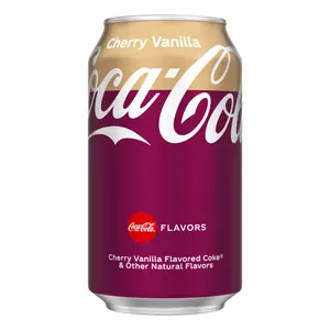 Coca Cola Vị Anh Đào Vani, Cherry Vanilla Flavored Coke, 12 fl oz (355ml) - COCA COLA