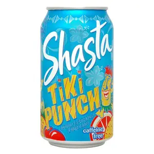 Nước Ngọt Có Ga, Tiki Punch Soda, Caffeine Free (355ml) - SHASTA