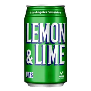 Nước Ngọt Có Ga Vị Chanh, Los Angeles Sunshine, Lemon & Lime (350ml) - TOMINAGA