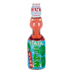 Nước Ngọt Có Ga Vị Dưa Hấu, Ramune Soda, Watermelon (200ml) - HATA KOSEN