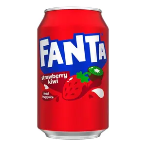 Nước Ngọt Fanta Dâu Kiwi, Fanta Strawberry Kiwi (330ml) - COCA COLA
