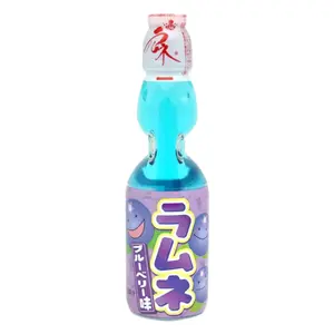 Nước Ngọt Có Ga Vị Việt Quất, Ramune Soda, Blueberry (200ml) - HATA KOSEN