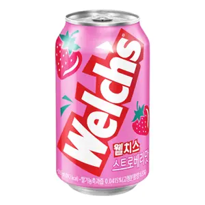 Nước Có Ga Vị Dâu Tây, Sparkling Strawberry Soda (355ml) - WELCH'S