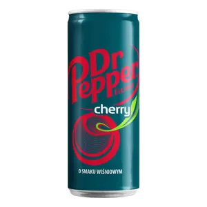 Nước Ngọt Có Ga Vị Anh Đào, Carbonated Soft Drink, Cherry (330ml) - DR PEPPER