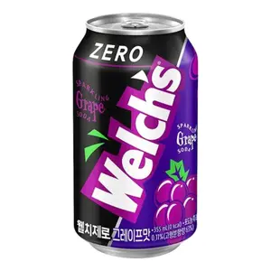Nước Có Ga Vị Nho 0 Calorie, Zero, Sparkling Grape Soda (355ml) - WELCH'S
