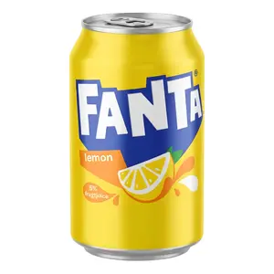 Nước Ngọt Fanta Chanh, Fanta Lemon, 12 fl oz (330ml) - COCA COLA