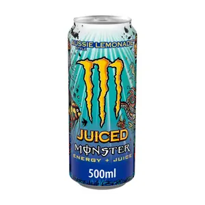Nước Tăng Lực Vị Soda Chanh, Juiced Energy Drink, Aussie Lemonade (500ml) - MONSTER