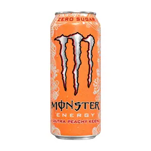 Nước Tăng Lực Vị Đào, Energy Drink, Ultra Peachy Keen, Zero Sugar (500ml) - MONSTER