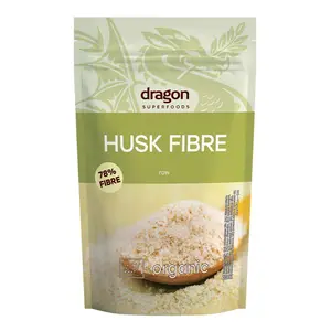Vỏ Hạt Mã Đề Hữu Cơ, Organic Husk Fibre, Gluten Free (150g) - DRAGON SUPERFOODS