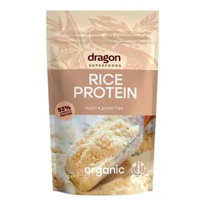 Bột Protein Gạo Hữu Cơ, Organic Rice Protein (200g) - DRAGON SUPERFOODS
