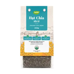 Hạt Chia Hữu Cơ, Organic Chia Seeds (200g) - ANBIO