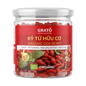 Kỷ Tử Hữu Cơ, Organic Goji Berry (100g) - GRATO