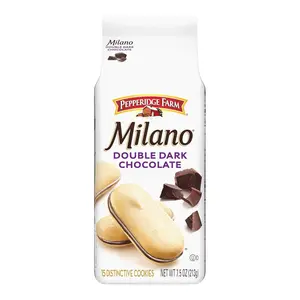 Bánh Quy Socola Đắng, Milano, Double Dark Chocolate Cookies, 7.5 oz (213g) - PEPPERIDGE FARM