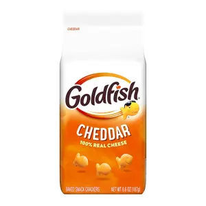 Bánh Cá Vị Phô Mai, Goldfish, Baked Snack Crackers, Cheddar, 6.6 oz (187g) - PEPPERIDGE FARM