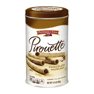 Bánh Quế Socola Hạt Phỉ, Pirouette, Créme Filled Wafers, Chocolate Hazelnut, 13.5 oz (382g) - PEPPERIDGE FARM