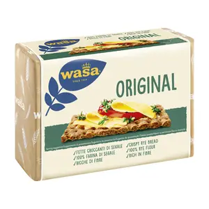 Bánh Lúa Mạch Nguyên Hạt, Original Crispy Rye Bread (275g) - WASA