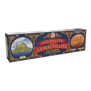 Bánh Quy Bơ, Les Palets, Pure Butter French Shortbreads (125g) - LA MÈRE POULARD