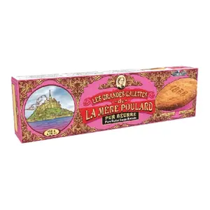 Bánh Quy Bơ, Les Grandes Galettes, Pure Butter Large Biscuits (135g) - LA MÈRE POULARD