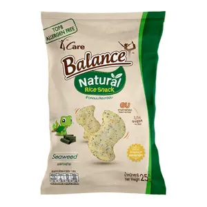 Bánh Gạo Vị Rong Biển, Natural Rice Snack, Seaweed (25g) - 4CARE BALANCE