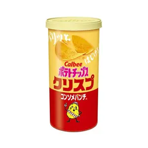 Khoai Tây Sấy Vị Súp, Soup Flavored Potato Chips (50g) - CALBEE
