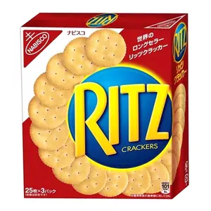 Bánh Quy Giòn, Ritz Crackers, 3 Gói, 75 Cái (247g) - NABISCO