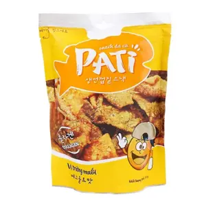 Snack Da Cá Vị Trứng Muối, Fish Skin Snack, Salted Egg (50g) - PATI