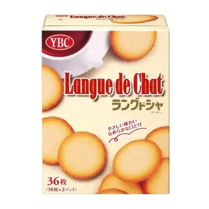 Bánh Quy Bơ, Langue De Chat, Butter Cookies, 36 Cái (160g) - YBC