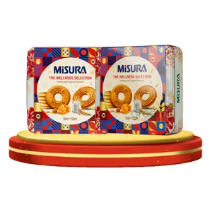 Bánh Quy Mật Ong & Sữa Chua, The Wellness Selection, Honey & Yogurt Biscuits (500g) - MISURA