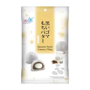Bánh Mochi Nhân Kem Vị Mè, Sesame Mochi Creamy Filling (120g) - YUKI & LOVE