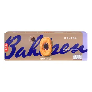 Bánh Phồng Giòn Nhân Việt Quất, Deloba, Puff Pastry Biscuits with Blueberry Filling (100g) - BAHLSEN