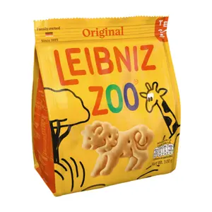 Bánh Quy Bơ Hình Thú, Leibniz, Zoo, Original Butter Biscuits (100g) - BAHLSEN