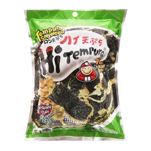 Snack Rong Biển Chiên Bột Vị Nguyên Bản, Tempura Seaweed, Original, 0.88 oz (25g) - TAO KAE NOI