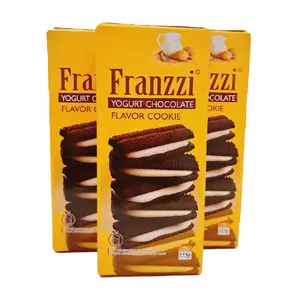 Bánh Quy Socola Sữa Chua, Yogurt Chocolate Flavor Cookie (115g) - FRANZZI