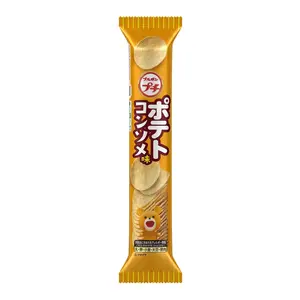 Snack Khoai Tây Vị Súp Hành, Petit Onion Soup Potato Chips (45g) - BOURBON