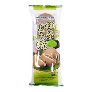 Bánh Rán Nhân Trà Xanh, Matcha Dorayaki, 5 Cái, 10.5 oz (300g) - HIYOSHI