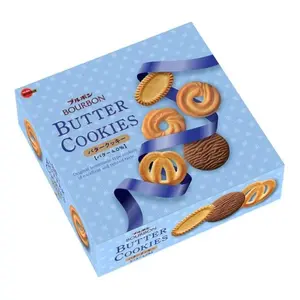 Bánh Quy Bơ Hộp Thiếc, Butter Cookies, 60 Cái (297g) - BOURBON