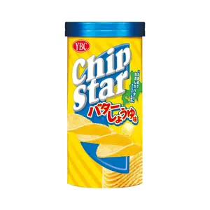 Khoai Tây Chiên Vị Bơ & Nước Tương, Chip Star, Butter & Soy Sauce Potato Chips (50g) - YBC