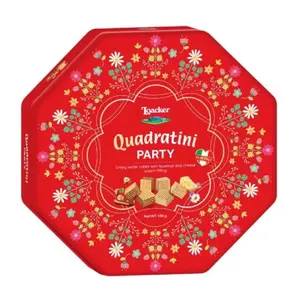 Bánh Xốp Hộp Quà Tặng, Quadratini Party (168g) - LOACKER
