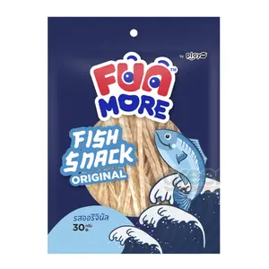 Snack Cá Sợi Vị Truyền Thống, Fun More Fish Snack, Original (30g) - PLAYMORE