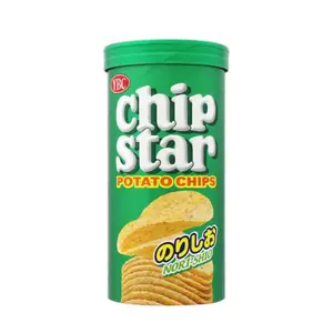 Khoai Tây Chiên Vị Rong Biển, Chip Star, Nori-Shio Potato Chips (50g) - YBC